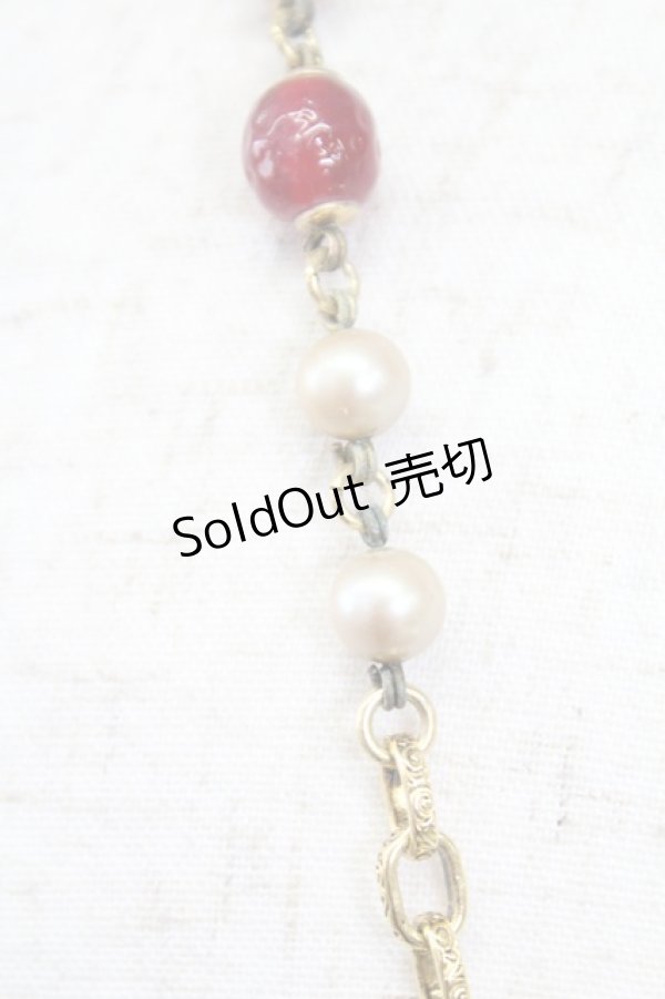 画像7: PINK HOUSE / ビーズ使いロザリオネックレス  ゴールド T-26-02-26-027-LO-AC-OW-ZT (7)