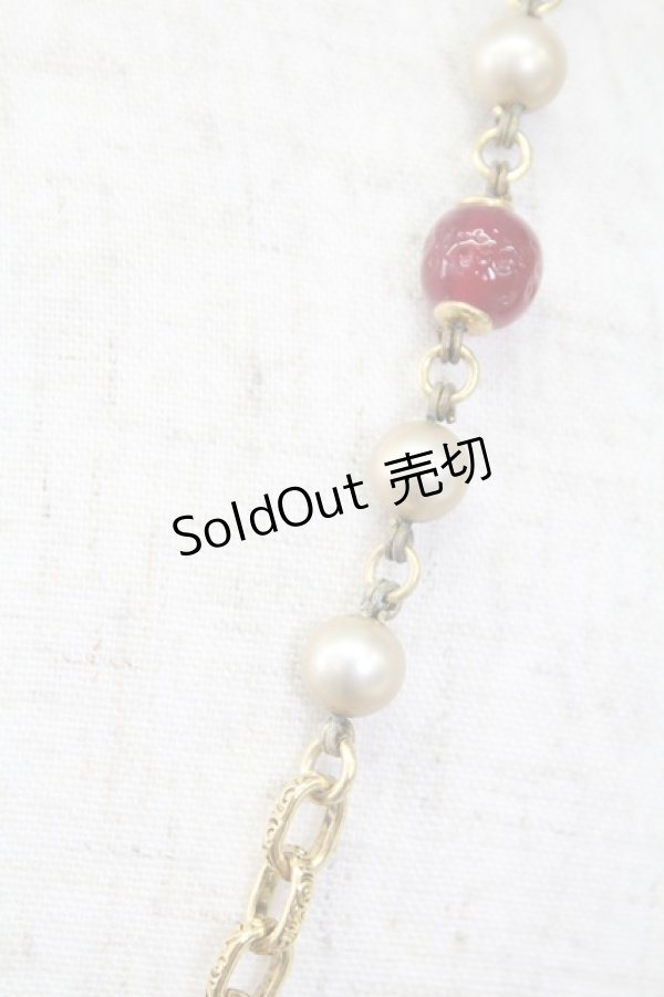 画像8: PINK HOUSE / ビーズ使いロザリオネックレス  ゴールド T-26-02-26-027-LO-AC-OW-ZT (8)