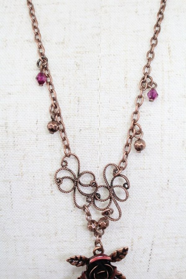 画像4: axes femme / ガーデン鍵ネックレス  ブロンズ T-26-02-26-031-AX-AC-SA-ZT (4)