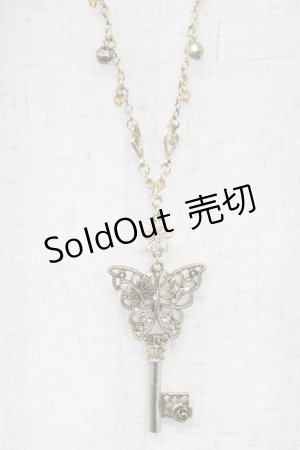 画像: axes femme / ガーデン鍵ネックレス  ゴールド T-26-02-26-034-AX-AC-SA-ZT