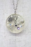 画像2: axes femme / クリア丸型ネックレス  クリアＸシルバー T-26-02-26-035-AX-AC-SA-ZT (2)