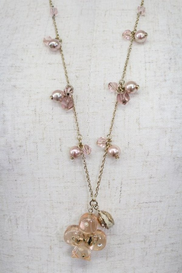 画像1: axes femme / ティータイムネックレス  アワピンク T-26-02-26-036-AX-AC-SA-ZT (1)