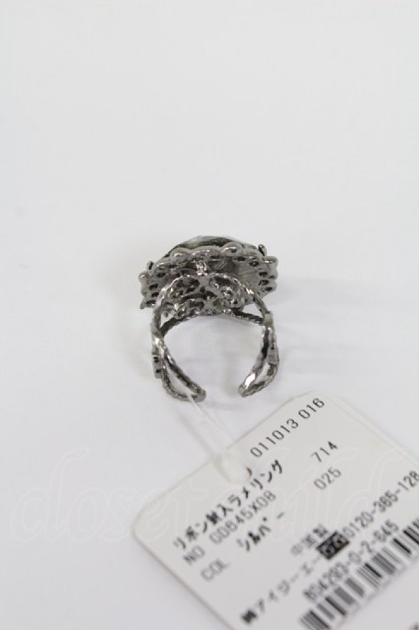 画像2: axes femme / 封入ラメリング  シルバー T-26-02-26-038-AX-AC-SA-ZT (2)