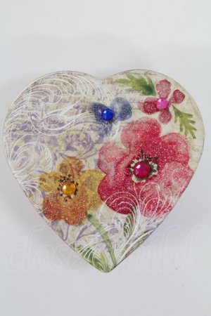 画像: axes femme / ハートミニボックス  パープル T-26-02-26-005-AX-ZA-SA-ZT635