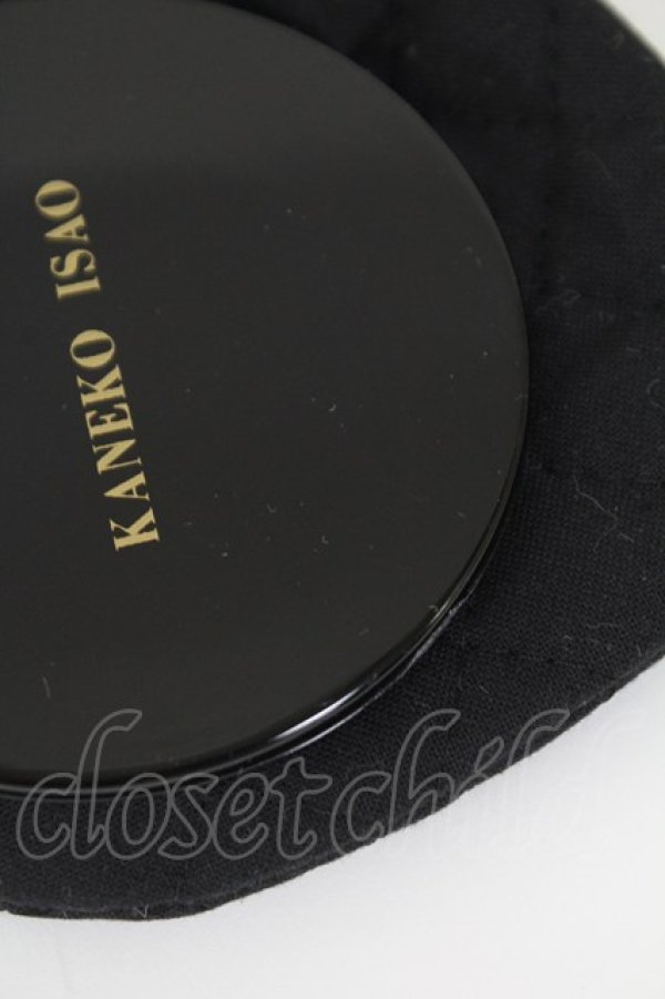 画像3: KANEKO ISAO / ミラー＆巾着  クロ T-26-02-26-008-EL-ZA-OW-ZT (3)