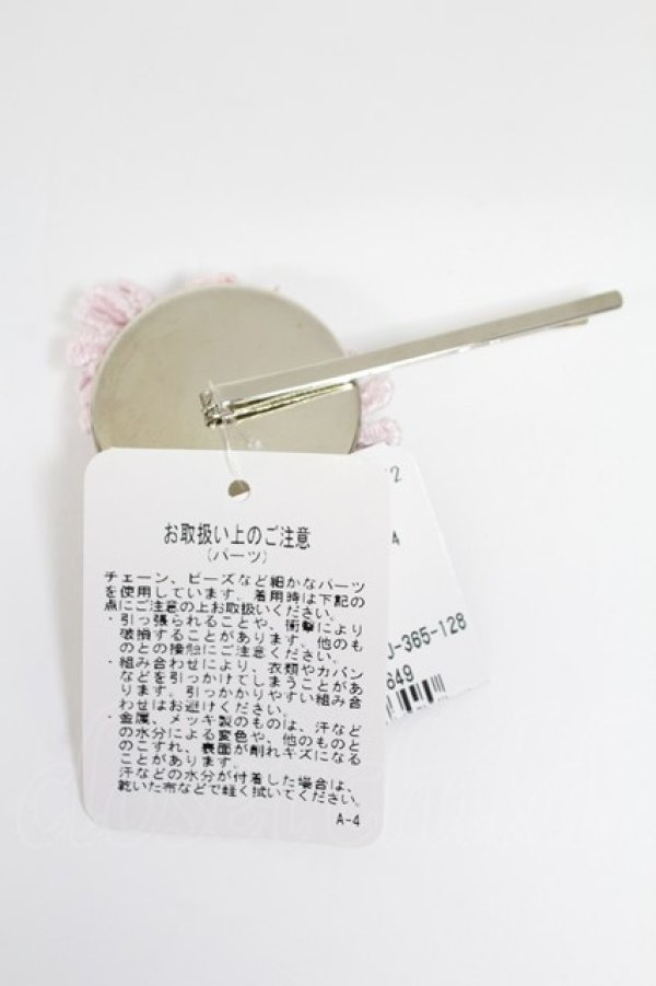 画像2: axes femme / ガーデンレースヘアピン  シルバー T-26-02-26-013-AX-AC-SA-ZT (2)