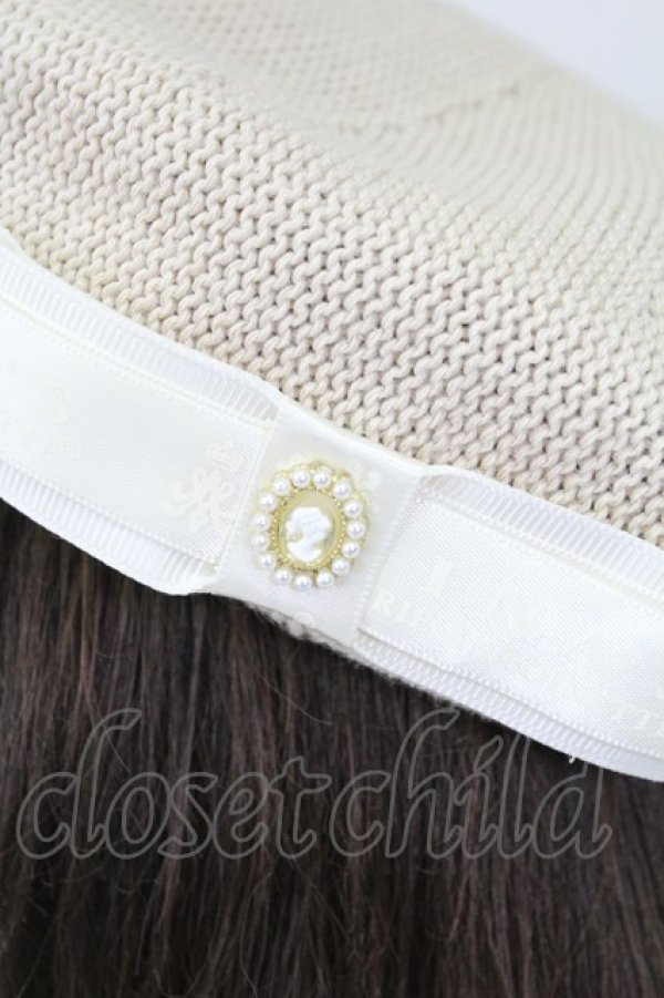 画像2: m petit by misako / NINA's AMカメオベレー  アイボリー T-26-02-26-017-LO-AC-SA-ZT (2)