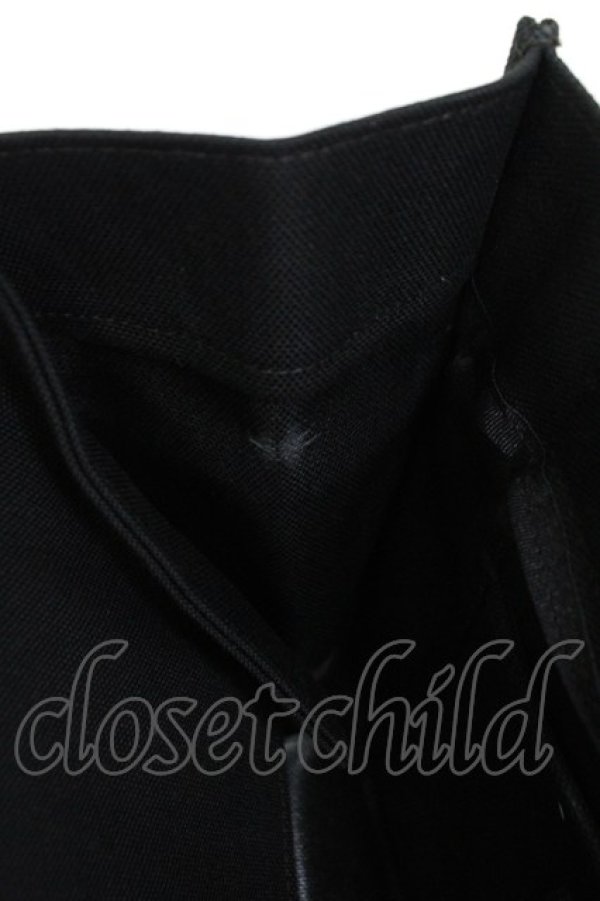 画像5: MILK / ロゴ入りBOXトート  黒Ｘ白 T-26-02-26-022-ML-BG-SA-ZT (5)
