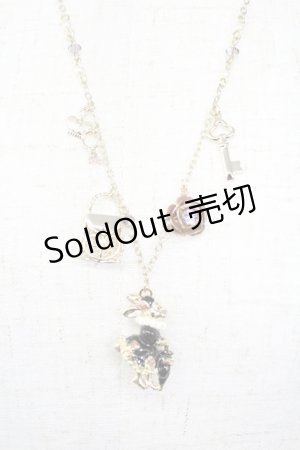 画像: axes femme / ロマンスラビットネックレス  クロ T-26-02-26-023-AX-AC-SA-ZT