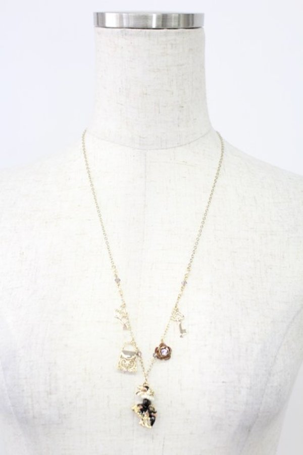 画像2: axes femme / ロマンスラビットネックレス  クロ T-26-02-26-023-AX-AC-SA-ZT (2)