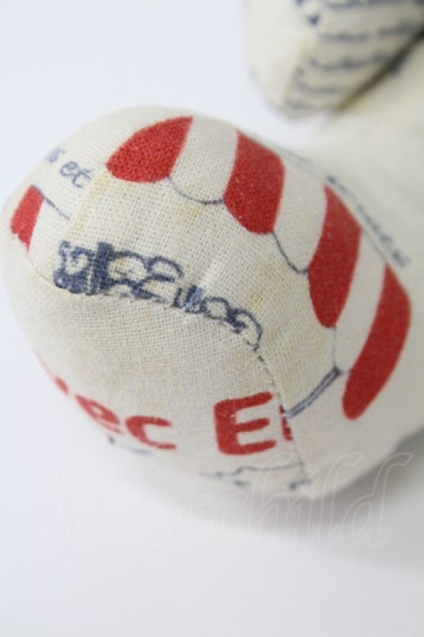 画像6: F i.n.t / テディベア  ブルー×レッド T-26-02-26-002-CA-ZA-SA-ZT (6)