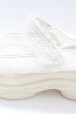 画像6: Fi.n.t / レース使いスニーカーサンダル 約24.5CM(内側採寸) 白 T-26-02-27-030-CA-SH-SA-ZT (6)