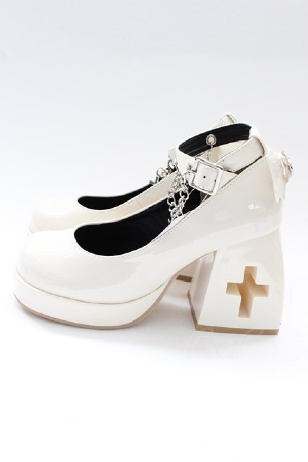 画像3: LOLITAその他(お買取対象外) / クロスパンプス S アイボリー T-26-02-27-031-LO-SH-SA-ZT (3)