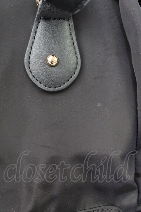 画像8: m petit by misako / フリルリュック  黒 T-26-02-27-006-LO-BG-SA-ZT (8)