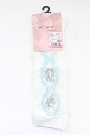 画像: m petit by misako / ECAMOVKバラレースソックス   T-26-02-27-007-LO-ZA-SA-ZT