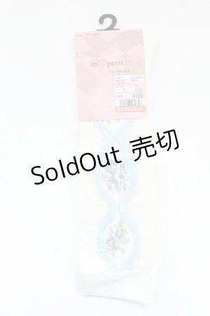 画像: m petit by misako / ECAMOVKバラレースソックス   T-26-02-27-007-LO-ZA-SA-ZT