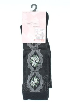 画像: m petit by misako / ECAMOVKバラレースソックス   T-26-02-27-011-LO-ZA-SA-ZT