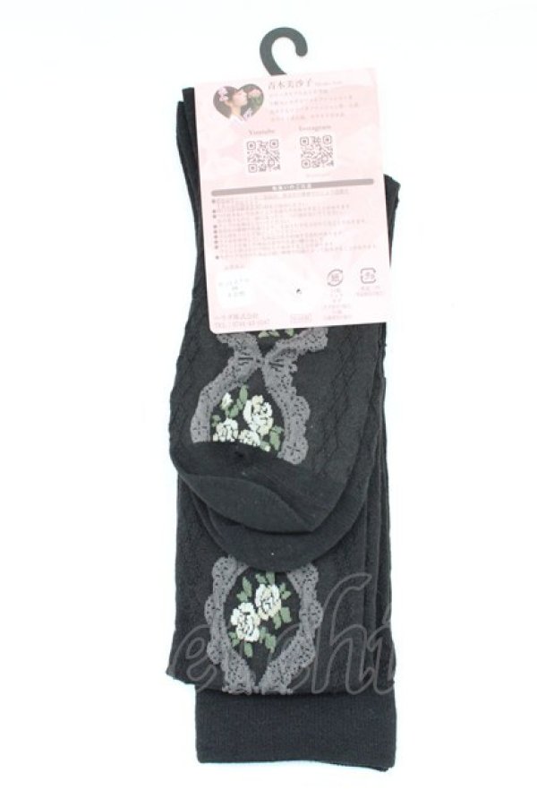 画像2: m petit by misako / ECAMOVKバラレースソックス   T-26-02-27-011-LO-ZA-SA-ZT (2)