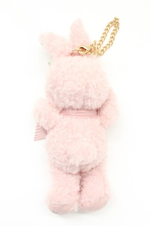 画像2: Maison de FLEUR / ローズラビットチャーム  ピンク T-26-02-27-018-LO-ZA-SA-ZT (2)