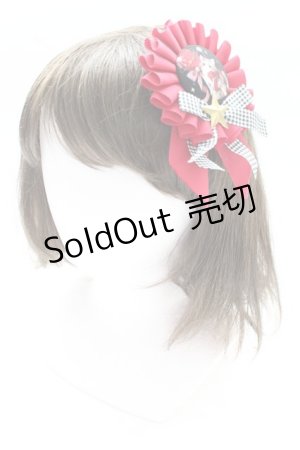 画像: Royal Princess Alice / CATギンガムリボンロゼット  赤 T-26-02-27-019-LO-ZA-SA-ZT