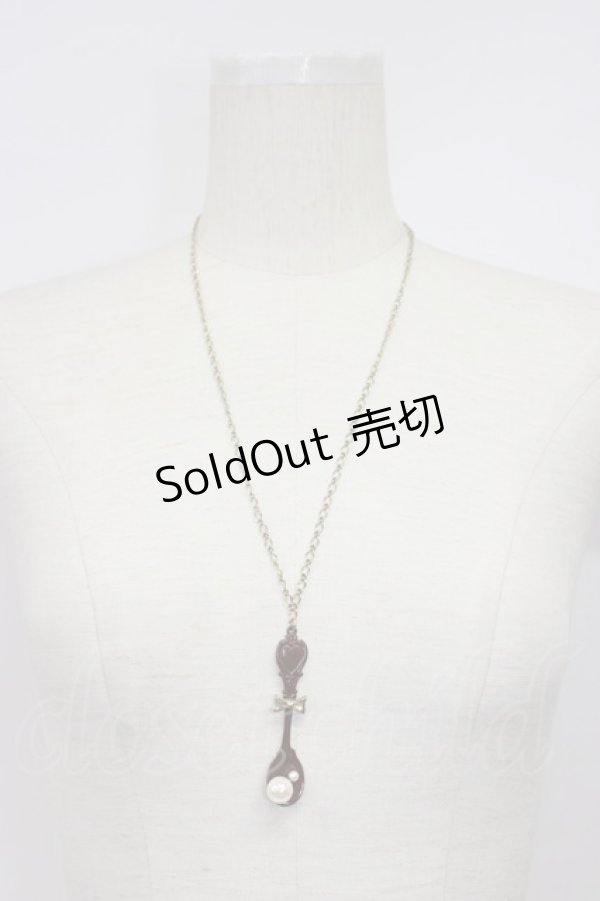 画像2: Emily Temple cute / チョコスプーンネックレス  ブラウン T-26-02-28-005-ET-AC-SA-ZT (2)