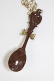 画像5: Emily Temple cute / チョコスプーンネックレス  ブラウン T-26-02-28-005-ET-AC-SA-ZT (5)