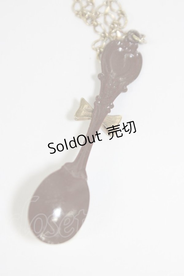 画像5: Emily Temple cute / チョコスプーンネックレス  ブラウン T-26-02-28-005-ET-AC-SA-ZT (5)