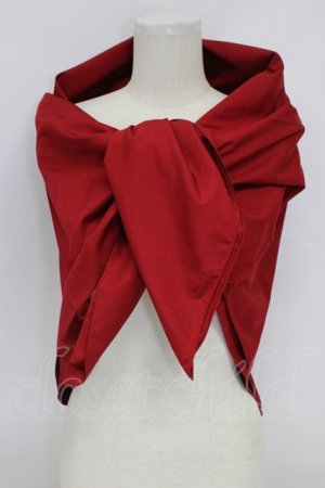 画像: WONDERFUL WORLD / ジャム瓶大判ストール  赤 T-26-02-28-046-LO-ZA-SA-ZT