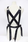 画像2: noir kei ninomiya / サテンリボンハーネス S 黒 T-26-02-28-049-0-ZA-SA-ZT (2)