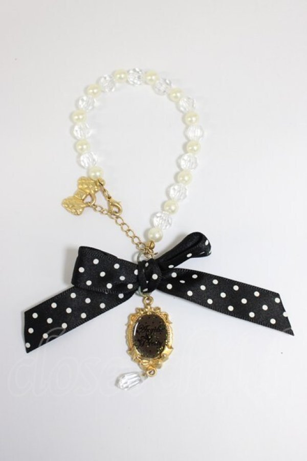 画像1: Angelic Pretty / Cinema Dollフレームブレスレット  黒Ｘクリア T-26-02-28-006-AP-AC-SA-ZT (1)