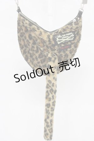 画像: HELL CAT PUNKS / G レオパードファーヒップパッチ  ブラウン T-26-02-28-060-PU-ZA-SA-ZT