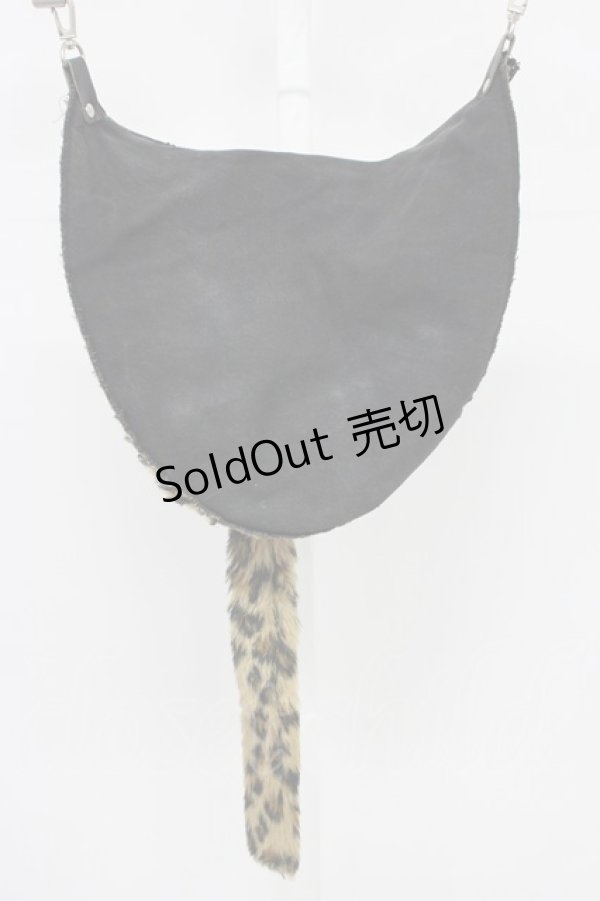 画像2: HELL CAT PUNKS / G レオパードファーヒップパッチ  ブラウン T-26-02-28-060-PU-ZA-SA-ZT (2)