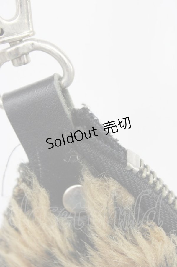 画像6: HELL CAT PUNKS / G レオパードファーヒップパッチ  ブラウン T-26-02-28-060-PU-ZA-SA-ZT (6)