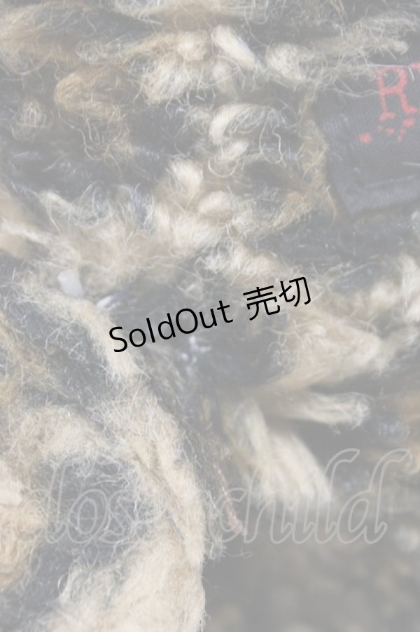 画像8: HELL CAT PUNKS / G レオパードファーヒップパッチ  ブラウン T-26-02-28-060-PU-ZA-SA-ZT (8)