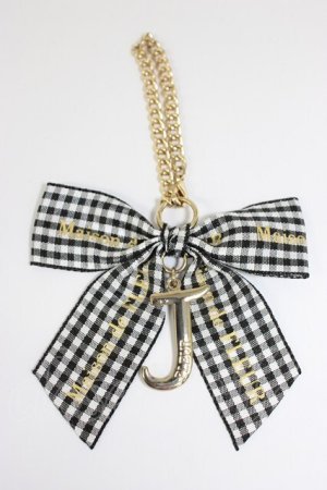 画像: Maison de FLEUR / イニシャルリボンチャーム   T-26-02-28-009-LO-BG-SA-ZT
