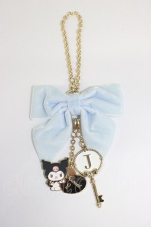 画像: Maison de FLEUR / クロミリボンバッグチャーム   T-26-02-28-018-LO-AC-SA-ZT