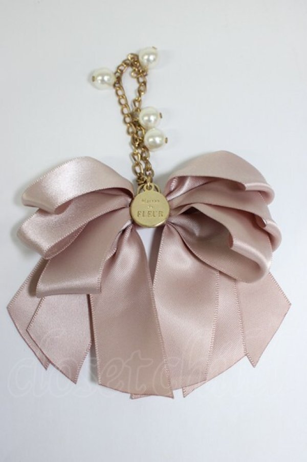 画像1: Maison de FLEUR / リボンバッグチャーム   T-26-02-28-020-LO-ZA-SA-ZT (1)
