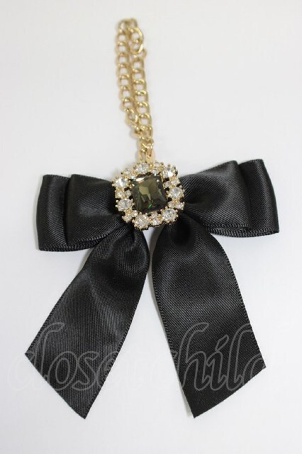 画像1: Maison de FLEUR / リボンバッグチャーム   T-26-02-28-021-LO-ZA-SA-ZT (1)