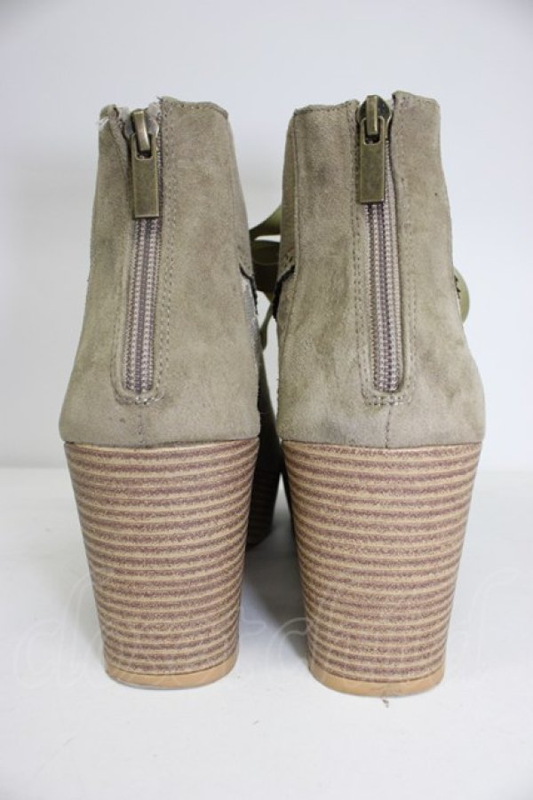 画像2: axes femme / レースアップブーサン L ブラウン T-26-03-01-005-AX-SH-SA-ZT (2)