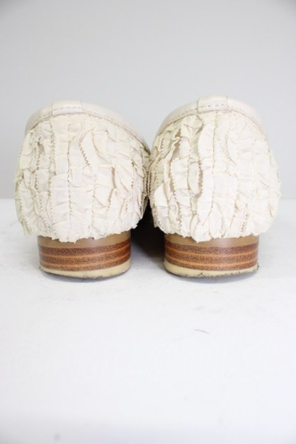 画像2: PINK HOUSE / シューズ  白ピコフリル T-26-03-01-038-LO-SH-SA-ZT (2)