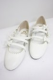 画像1: Angelic Pretty / お散歩リボンシューズ L 白 T-26-03-01-039-AP-SH-SA-ZT (1)