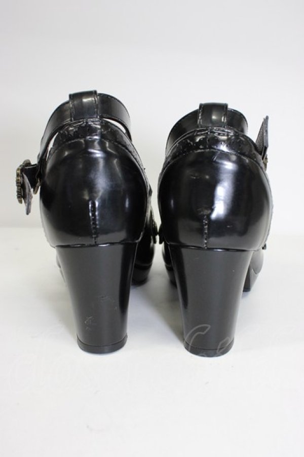 画像2: axes femme / 2wayヒールパンプス S クロ T-26-03-01-006-AX-SH-SA-ZT (2)