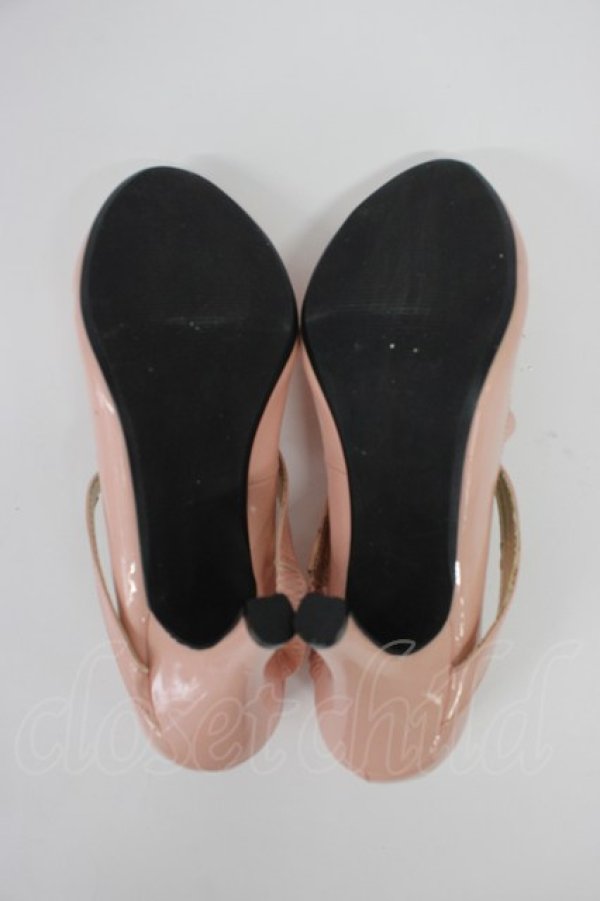 画像4: Baby Baby / リボンTパンプス 37 ピンク T-26-03-01-001-PU-SH-SA-ZT (4)