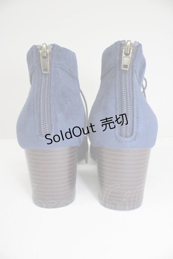 画像2: axes femme / レースアップブーサン L ネイビー T-26-03-01-013-AX-SH-SA-ZT (2)