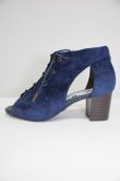 画像3: axes femme / レースアップブーサン L ネイビー T-26-03-01-013-AX-SH-SA-ZT (3)