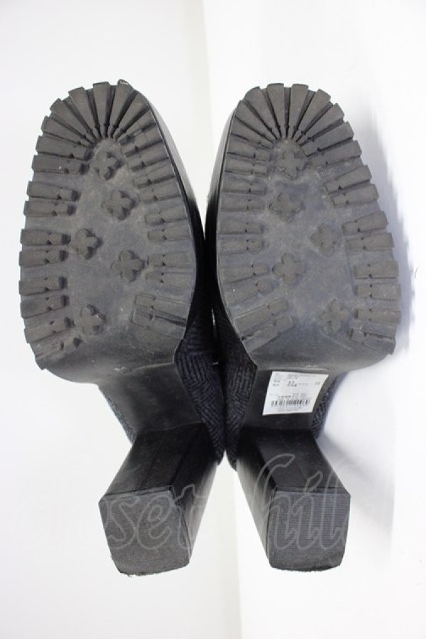 画像4: EATME / ダブルベルトサイドゴアブーツ M ミックス T-26-03-01-016-LO-SH-SA-ZT (4)