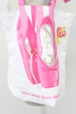 画像2: RoseMarie seoir / 劇場版「美少女戦士セーラームーンCosmos」×RoseMarie seoir reversible etude ballet bag  白×ピンク T-26-03-02-020-LO-BG-SA-ZT (2)