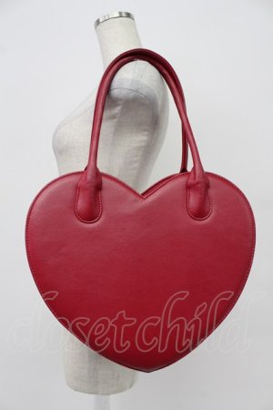 画像: MILK / REDハートバッグ  赤 T-26-03-02-025-ML-BG-SA-ZT