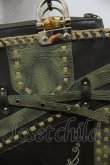 画像3: OZZ ANGELO / ステッチ2WAYバッグ  グリーン T-26-03-02-028-OO-BG-SA-ZT (3)