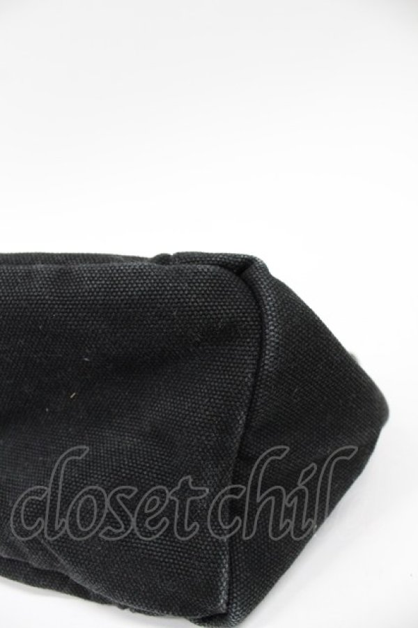 画像5: PINK HOUSE / ワッペンミニトートバッグ  黒 T-26-03-02-032-LO-BG-SA-ZT (5)